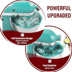 Pouring Shield for KitchenAid Tilt Head 4.5-5QT Stainless Steel (Only),Safety Pouring Shield,Splatter Guard for kitchenaid mixer bowl,Kitchen Aid Stand Mixers (Transparent Blue, for 4.5-5 QT)