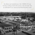 All American 1930: 30qt Pressure Cooker/Canner (The 930) - Exclusive Metal-to-Metal Sealing System - Easy to Open & Close - Suitable for Gas or Electric Stoves - Made in the USA