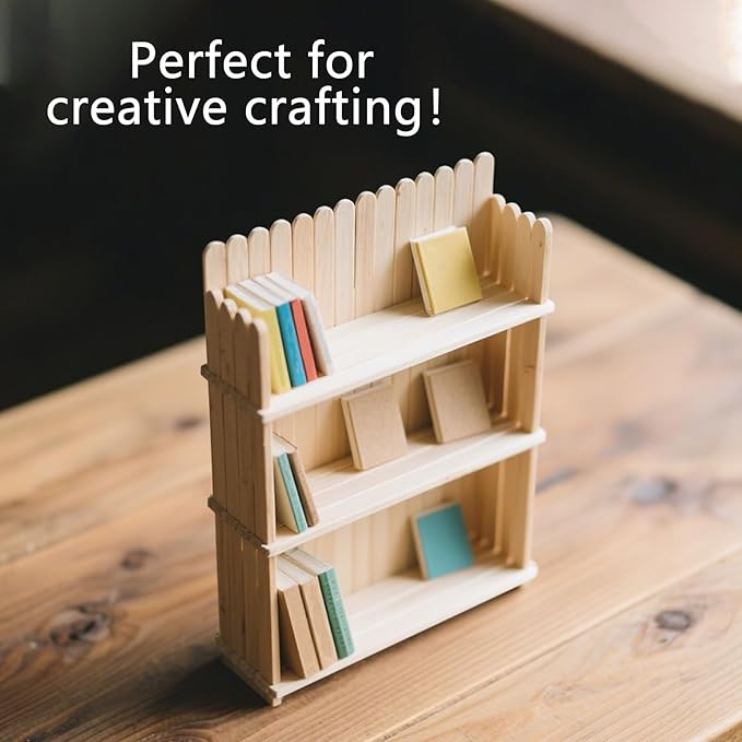 1000 Pack Birch Wood Coffee Stirrers, 7 Inch Sturdy Coffee Stir Sticks, Smooth Round Ends, Splinter-Free Disposable Stir Sticks for Coffee, Cocktails, Office, Home Use