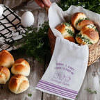 Funny Sourdough Baking Kitchen Towels, Gifts for Sourdough Bakers Tea Dish Towels for Kitchen, Baking Lover Gifts Decorative Hand Towels, 16x24 Inch Purple