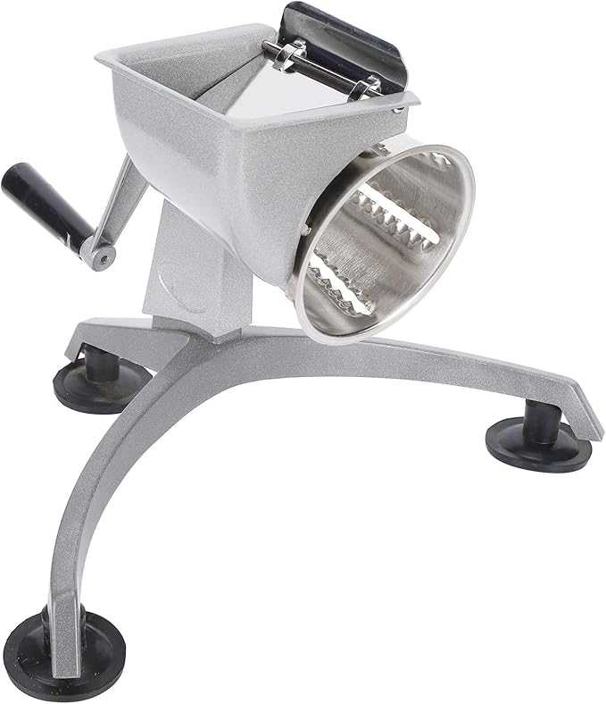 Food, Multi‑Functional Hand Crank Cutter Vegetable Cutter Cheese Grater Nut Grinder Food Processors with 5 for Household Restaurant Kitchen