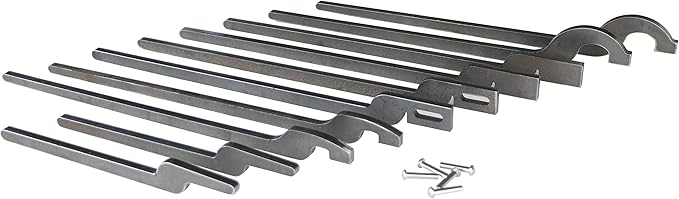 Rapid Tongs Bundle Set Five Types of DIY Blacksmith Tongs Rapid Tongs Bundle Kit with Stainless Steel Rivet