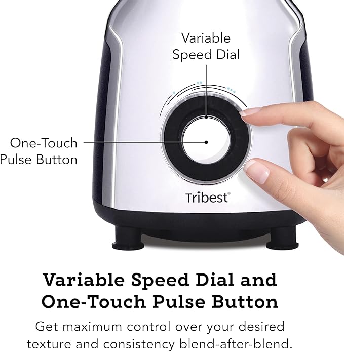 Tribest Glass Personal Vacuum Blender PBG-5001-A Antioxidation Vacuum Blender