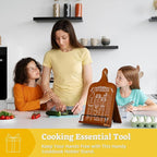 Kitchen Conversion Chart Cookbook Stand, Recipe Holder for Kitchen Counter, Cookbook Holder Stand, Kitchen Book Holder, Unique Gifts for Women, Bworn Color