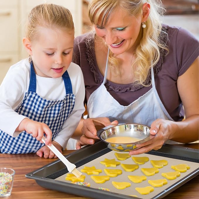 Silicone Baking Mats for 12 Inch Cake Pan/12x12 Cheesecake Pan/Toaster Oven Air Fryer Liner, 11.75"Square Food Grade Silicone Mats (Black, 1x Silicone Baking Mats for 9 x11")