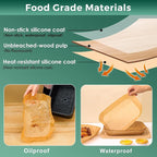 400Pcs Air Fryer Liners Disposable for Dual Basket, 8x5.5 Inch Parchment Paper Sheets, Rectangular Baking Liners for Ninja DZ201 DZ401, Chefman/COSORI 2-Basket Air Fryer, Oil Proof & Non-Stick