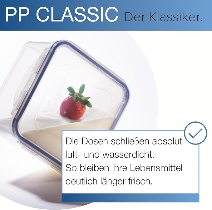 LOCK & LOCK Rectangular Water Tight Food Container (15 oz)