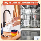 Kawu Cordless Food Processor, Electric Portable Food Chopper with 2 Bowls | 2 Cups+3x 0.4 Cup | 2 Stainless Steel Blades, USB Rechargeable Meat Grinder & Vegetable Chopper for Kitchen, Home