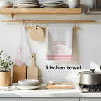 Funny Sourdough Baking Kitchen Towels, Gifts for Sourdough Bakers Tea Dish Towels for Kitchen, Baking Lover Gifts Decorative Hand Towels, 16x24 Inch Pink