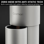 Burr Coffee Grinder,Wirsh Portable Electric Grinder Geimori T38 Plus,Espresso Grinder with Conical Burr,Stepless Grind Settings from Fine to Coarse for Espresso,Drip,French Press,Home&Travel Use