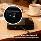 Coffee Mug Warmer, 20W Fast Heating & Constant Temperature Control, 6-Temp Settings, 1-12H Timer, Candle Warmer, Compatible with Various Cups for Coffee, Tea, Milk (Black)