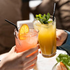 Pint Glasses Set of 6-16 oz Drinking Glasses, Beer Glasses, Tall Glass Cups for Cocktails, Juice & Water - Heavy Duty, Durable, Dishwasher Safe - Perfect for Home, Bar & Kitchen Use