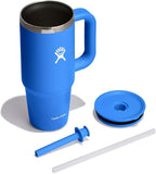 Hydro Flask 24 Oz Travel Tumbler with Handle, Lid and Straw - Insulated Stainless Steel in Cascade