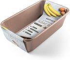 Nonstick 9x5 inch Bread Loaf Pan for Oven | PFOA & BPA Free Non Toxic Loaf Tin | Molds for Baking | Best 9 x 5 Non stick Bakeware | Nontoxic 5x9 Banana Bread Mold Pans & Tins