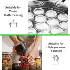 Canning Lids Regular Mouth for Ball Mason Jars, Small Mouth Canning Seals No Bent Canning Supplies Tops No Rust and Leak-proof, 150PCS (Lids Only)