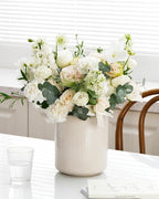 getstar Large Kitchen Utensil Holder for Kitchen Counter (H7.2” x W6.2”), Ceramic Cooking Utensil Holder with Cork Mat (Vintage)