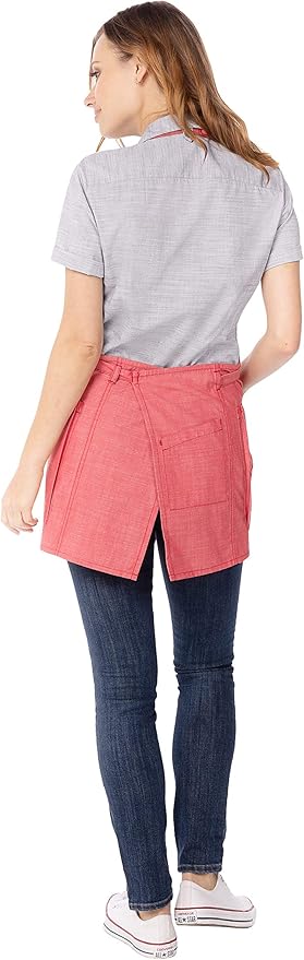 Chef Works Unisex Medford Short Bib Apron