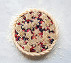 Talisman Designs Plunger Style Pie Crust Cutters, Occassions Design, 4 Piece Set