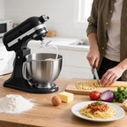 3-Piece Set Mixer Accessories for KitchenAid 4.5QT Tilt-Head Stand Mixers, Stainless Steel K45WW, Enameled K45DH & Enameled K45B, All Dishwasher Safe