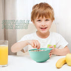 Wheat Straw Bowls Set of 6/12, Unbreakable Lightweight Bowls Set - Microwave & Dishwasher Safe, Reusable for Serving Soup, Oatmeal, Ramen & Salad (6, 26 oz)