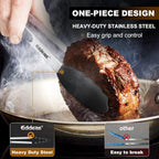 4 Pack Tongs For Cooking, Heat Resistant 600 Degrees 9",12" Stainless Steel Locking Metal Tong & 9",12" Kitchen Tongs with Silicone Tips, Non-Slip Food Silicone Tong, Heavy Duty, Non-Stick