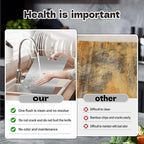 Titanium Cutting Board - 100% Pure Titanium Cutting Boards for Kitchen - Cutting Edge Hygiene & Durability, Cutting Boards for Home Kitchen Cooking (18 inch x 12 inch)