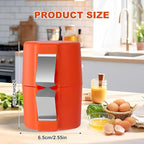 Egg Shell Opener 3PCS Egg Separator Egg Shell Opener for Hard Boiled Eggs Stainless Steel Egg Peeler, Handheld Egg Seperator Tool Kitchen Gadgets