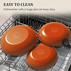 YUTANN Nonstick Frying Pan 10 inch, Ceramic Cast Iron Skillet, Lightweight Pre-seasoned Cast Iron Pan with Detachable Handle, Dishwasher & Oven Safe, Free of PFAS and PFOA