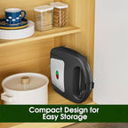 Mini Waffle Maker for Kids, Make Bite-Sized 8 * 2" Tiny Waffles, Great for Breakfast, Snacks, Desserts and More