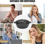 Wood Stove Steamer Humidifier 2.5 Quart with Decorative Wolf Pattern, Cast Iron Steamer for Wood Stove Rust Resistant Matte Black