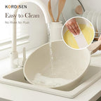 Nonstick Wok with Lid, 12 Inch Woks & Stir-fry Pans, Healthy Coating Induction Cookware, Compatible with All Stovetops, PFOA Free (Cream White)