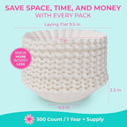 Katy’s Large Coffee Filters - 12 Cup Commercial Coffee Filters (9.5” x 4.5” Inch) Premium Paper & Brew Extraction, Tall & Wide, No Ground Overflow - Perfect For Restaurants & Cafes (500 Count)