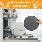 Beasea Tart Pan 9 Inch Removable Bottom, Non Stick Tart Pan with Removable Bottom Round Pie Pan for Baking