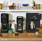 Beautiful Multi-Brew Coffee Maker – 12-Cup Carafe & Single-Serve Pod or Grounds, Iced Coffee Mode, Programmable Touch Display, Includes Filters (Black Sesame)