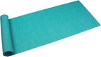 PIGCHCY Elegant Placemats and Table Runner, Durable Cleaning Set (6 Placemats + 1 Table Runner, Turquoise)