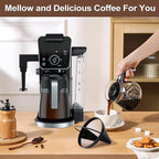 KEEPOW Reusable Cone Coffee Filters #4, 2-Pack 8-12 Cup Gold Permanent Coffee Filter Basket for Cuisinart/Ninja Dual Brew Pro CFP301/ Hamilton Beach, Size 04 Pour Over Coffee-maker Dripper Accessories