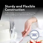 New Star Foodservice 38149 Straight Icing Spatula, 6-Inch Blade, 11-Inch Overall, Silver