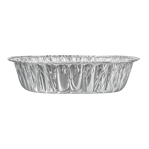 Foil Lux 17.9 x 14.2 x 3.3 Inch Oval Roasting Pans, 50 Oven-Ready Foil Pans - Freezable, Heavy-Duty, Aluminum Foil Disposable Baking Pans, For Cooking Turkey, Chicken, And More - Restaurantware