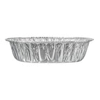Foil Lux 17.9 x 14.2 x 3.3 Inch Oval Roasting Pans, 50 Oven-Ready Foil Pans - Freezable, Heavy-Duty, Aluminum Foil Disposable Baking Pans, For Cooking Turkey, Chicken, And More - Restaurantware