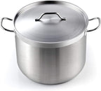 Cooks Standard 02616 Professional Grade Lid 30 Quart Stainless Steel Stockpot, Silver