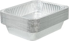Aluminum Foil Pan, 9×13 Half Size Pans, Disposable Foil Pans for Roasting, Catering, Picnic or Holiday needs (20 Pack)