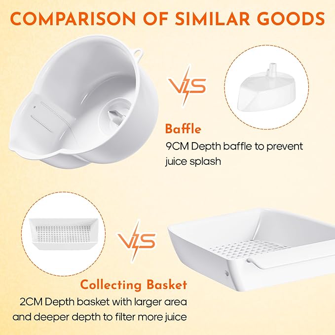 GVODE Juicer Attachment for Kitchenaid Stand Mixer, Citrus Juicer 2 Size Reamer, Lemon Squeezer for Kitchenaid Mixer Attachments, Dishwasher Safe