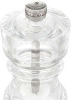 Cole & Mason London Refillable Spice Mill - Kitchen & Home Accessory - Table Salt Grinder - Salt Mill with Ceramic Mechanism - 5", Acrylic
