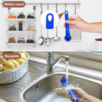 Palksky Coffee Scoop & Funnel for Reusable K Cup Refillable Coffee Pods,2 Tablespoon Coffee Measuring coffee Scooper,1PCS(Blue)