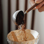 Coffee Spoon - Vintage Walnut Wood Handle, Stainless Steel Coffee Scoop ，Stainless Steel Tea Scoopand Seasoning Spoons (1, Silver, 5g Capacity)