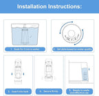 Water Filter for Breville Barista Touch Espresso Machine BES880, Barista Pro BES878, Oracle Touch BES990, Oracle BES980 & Dual Boiler BES920 Bambino ClaroSwiss Sage, BES008WHT0NUC1 (3 Pcs)