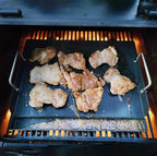 Universal Flat Top Griddle for Gas/Electric/Charcoal Grill/Stove Top BBQ Griddle Inserts, 17" x 13" Skillet for Weber Charbroil Camp Chef Nexgrill Pan Plancha Para Cocinar for Outdoor, Carbon Steel