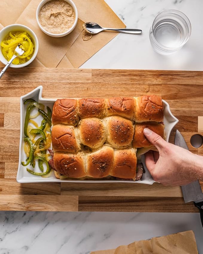 Pennsylvania Shaped Baking Dish, Serving Platter or Decorative Tray Charming Porcelain Bakeware Oven Microwave and Dishwasher Safe