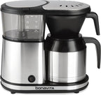 Bonavita 5 Cup Drip Coffee Maker Machine, One-Touch Pour Over, Auto Pause Brewing with Stainless Steel Double Wall Thermal Carafe, SCA Certified, Dishwasher Safe, BV1500TS