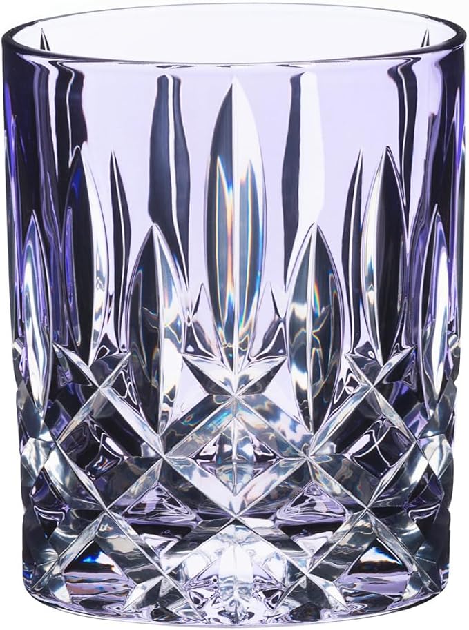 RIEDEL Laudon Tumbler, Purple Crystal Glass, Single Pack, Machine Made